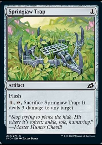 Springjaw Trap (Schnappzahn-Falle)